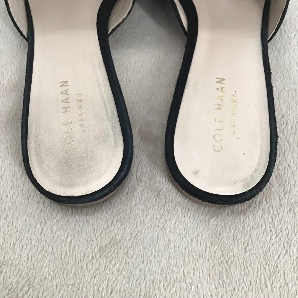 Cole Haan Women’s Hadley Suede Leather Slide Casual Mule Loafer Size 6M - Picture 6 of 12